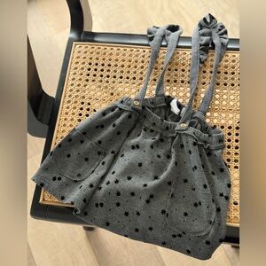 Zara Gray Star Patterned skirtall